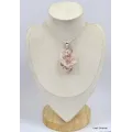 Pendentif en Améthyste Rose de France brute - Pendentifs pierres naturelles