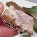 Pendentif en Améthyste Rose de France brute - Pendentifs pierres naturelles