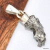 Pendentif argent Campo del Cielo - 1 Pendentifs pierres naturelles KC50.1