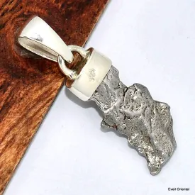 Pendentif argent Campo del Cielo - 2 - Pendentifs pierres naturelles
