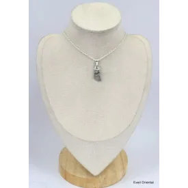 Pendentif argent Campo del Cielo - 2 - Pendentifs pierres naturelles