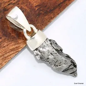 Pendentif argent Campo del Cielo - 3 - Pendentifs pierres naturelles