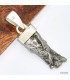 Pendentif meteorite Campo del Cielo - 5 Pendentifs pierres naturelles KC50.5