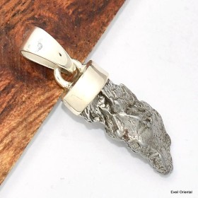 Pendentif meteorite Campo del Cielo - 8 Pendentifs pierres naturelles KC50.8