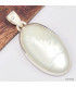 Grand Pierre de Lune blanche du Sri Lanka Pendentifs pierres naturelles KC52