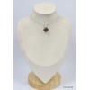 Pendentif losange Quartz fumé facetté Pendentifs pierres naturelles KC53.1