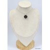 Pendentif rond en Quartz fumé facetté Pendentifs pierres naturelles KC53.3
