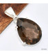Pendentif goutte en Quartz fumé facetté Pendentifs pierres naturelles KC53.4