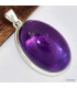 Gros pendentif en Améthyste cabochon Pendentifs pierres naturelles KC54