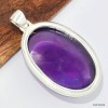 Gros pendentif en Améthyste cabochon Pendentifs pierres naturelles KC54