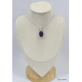 Petit pendentif améthyste naturelle - Pendentifs pierres naturelles