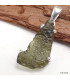 Pendentif Moldavite brute grade AAA Pendentifs pierres naturelles KC56