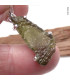 Pendentif Moldavite brute grade AAA Pendentifs pierres naturelles KC56