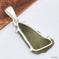 Pendentif Moldavite brute grade AAA Pendentifs pierres naturelles KC56