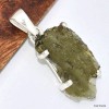 Pendentif argent Moldavite grade AAA Pendentifs pierres naturelles KC56.1