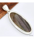 Pendentif oval allongé en Labradorite violette Pendentifs pierres naturelles KC57.1