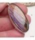 Pendentif oval allongé en Labradorite violette Pendentifs pierres naturelles KC57.1