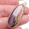 Pendentif oval allongé en Labradorite violette Pendentifs pierres naturelles KC57.1