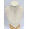 Pendentif moderne Cristal de roche facetté Pendentifs pierres naturelles KC59