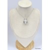 Pendentif authentique Cristal de roche Pendentifs pierres naturelles KC59.2