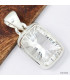 Pendentif en Cristal de roche rectangulaire Pendentifs pierres naturelles KC59.3