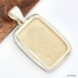 Pendentif psilomélane dendrite germanique - Pendentifs pierres naturelles