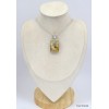Pendentif psilomélane dendrite germanique Pendentifs pierres naturelles KC61.2