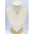 Pendentif Quartz rose facetté serti clos - Pendentifs pierres naturelles