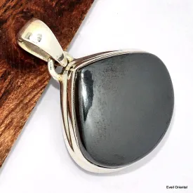 Pendentif Hématite forme goutte - Pendentifs pierres naturelles