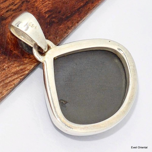 Pendentif Hématite forme goutte Pendentifs pierres naturelles KC62