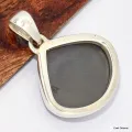 Pendentif Hématite forme goutte - Pendentifs pierres naturelles