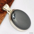 Pendentif Hématite forme ovale Pendentifs pierres naturelles KC62.1