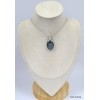 Pendentif Hématite forme ovale Pendentifs pierres naturelles KC62.1