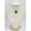 Pendentif Séraphinite dorée oval Pendentifs pierres naturelles KC63