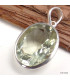 Pendentif Améthyste verte facettée Pendentifs pierres naturelles KC65