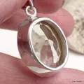 Pendentif Améthyste verte facettée - Pendentifs pierres naturelles
