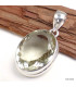 Pendentif pierre Améthyste verte facettée Pendentifs pierres naturelles KC65.1