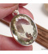 Pendentif pierre Améthyste verte facettée Pendentifs pierres naturelles KC65.1