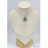 Pendentif meteorite Campo del Cielo serti griffes Pendentifs pierres naturelles KC65