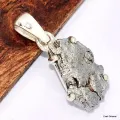Pendentif Campo del Cielo serti griffes - Pendentifs pierres naturelles