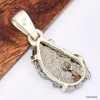 Pendentif Campo del Cielo serti griffes Pendentifs pierres naturelles KC64.3