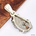 Pendentif Campo del Cielo serti griffes  Pendentifs pierres naturelles KC64.3