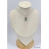Pendentif Campo del Cielo serti griffes Pendentifs pierres naturelles KC64.3