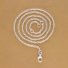 Chaîne câble en argent 45 cm 1,3 mm Chaînes en argent ECC36