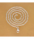 Chaîne argent maille Figaro 45 cm 1,2 cm Chaînes en argent EFC26