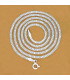 Chaîne argent Maille Vénitienne 55 cm 2 mm Chaînes en argent EVC31