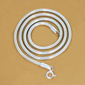 Chaîne Serpent 45 cm 1 mm - Chaînes en argent