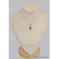 Pendentif Cyanite Orange Grenat marquise Bijoux en Cyanite Orange BK31.4