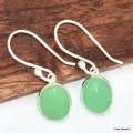 Boucles d'oreilles Chrysoprase - Bijoux en Chrysoprase