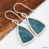 Boucles d'oreilles pendantes en Shattuckite Bijoux en Shattuckite KC88.2